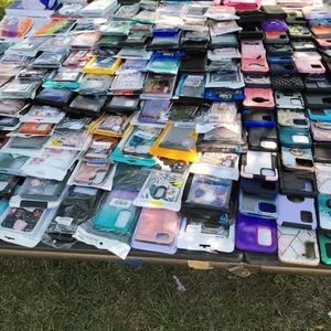 Miscellaneous variety of phone cases for iPhone & androids